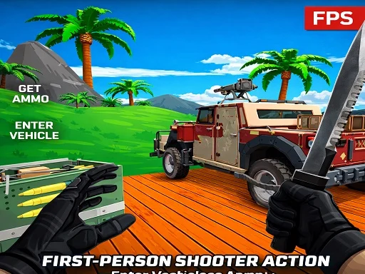 Blocky Zombie Shooting - 8gbet