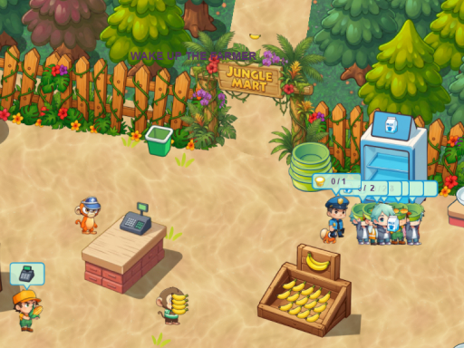 Jungle Mart idle game - 8gbet