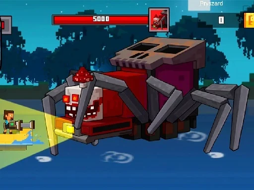 Pirate Block Craft Monster Shooter - 8gbet