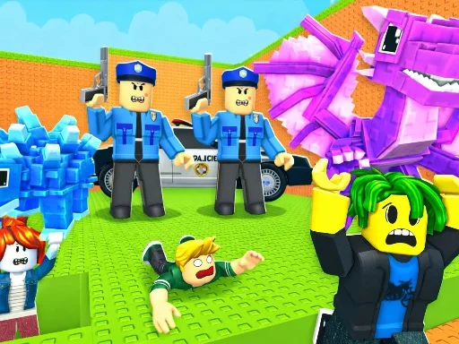 Escape Police for Brainrots - 8gbet