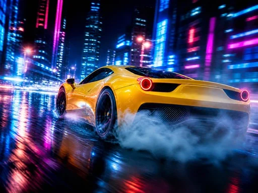 Neon City Drift Racing - 8gbet